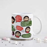 Mother Quote Printed Cushion & Coffee Mug Gift for Mother